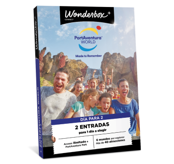 Cofre regalo PortAventura 1 Dia 1 Parque