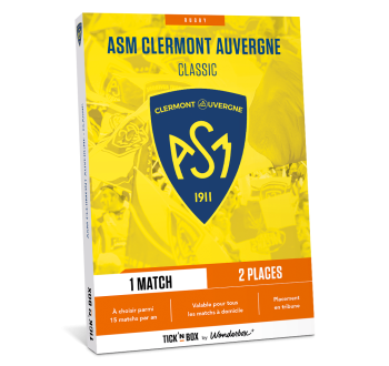 Coffret cadeau ASM Clermont Classic