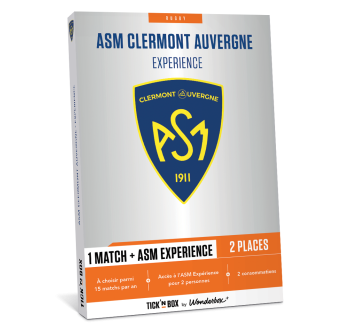 Coffret cadeau ASM Clermont Expérience