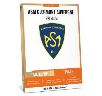 Coffret cadeau ASM Clermont Premium