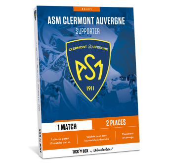 Coffret cadeau ASM Clermont Supporter