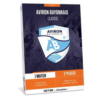 Coffret cadeau Aviron Bayonnais 