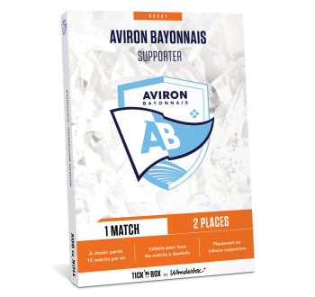 Coffret cadeau Aviron Bayonnais Supporter