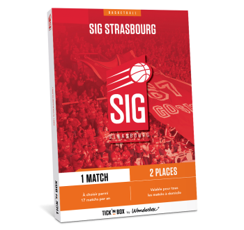 Coffret cadeau SIG Strasbourg