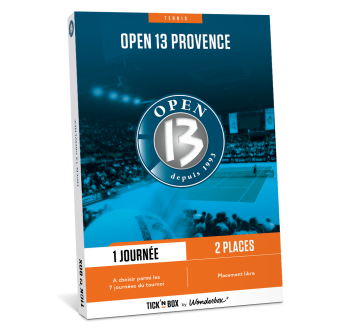 Coffret cadeau Open 13 Provence