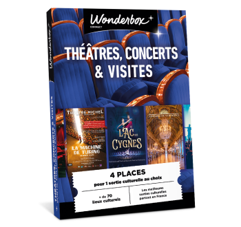 Théâtre, concerts & visites - Sortie culturelle pour 4 personnes