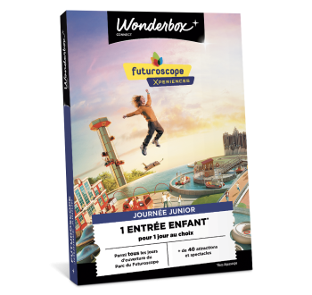 Coffret cadeau Futuroscope - 1 place enfant