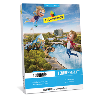 Coffret cadeau Futuroscope - 1 place enfant