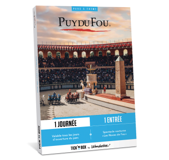 Coffret cadeau Puy du Fou 1 Jour 1 Adulte