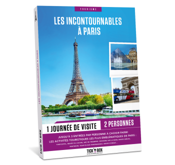 Coffret cadeau 1 jour à Paris