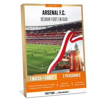 Arsenal FC - Séjour en Duo