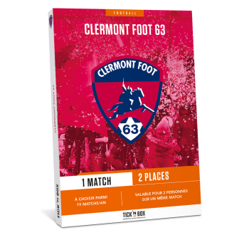 Coffret cadeau Clermont Foot 63