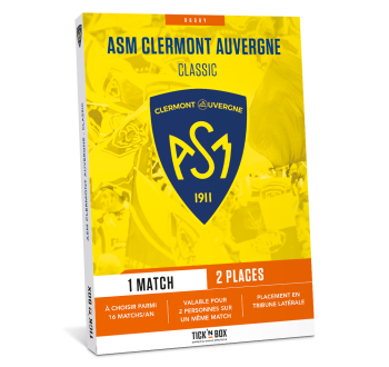 Coffret cadeau ASM Clermont Classic