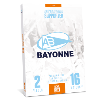 Coffret cadeau Aviron Bayonnais Supporter