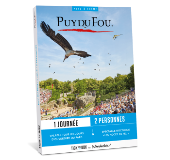 Coffret cadeau Puy du Fou Journée