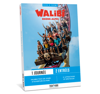 Coffret cadeau Walibi Rhône-Alpes