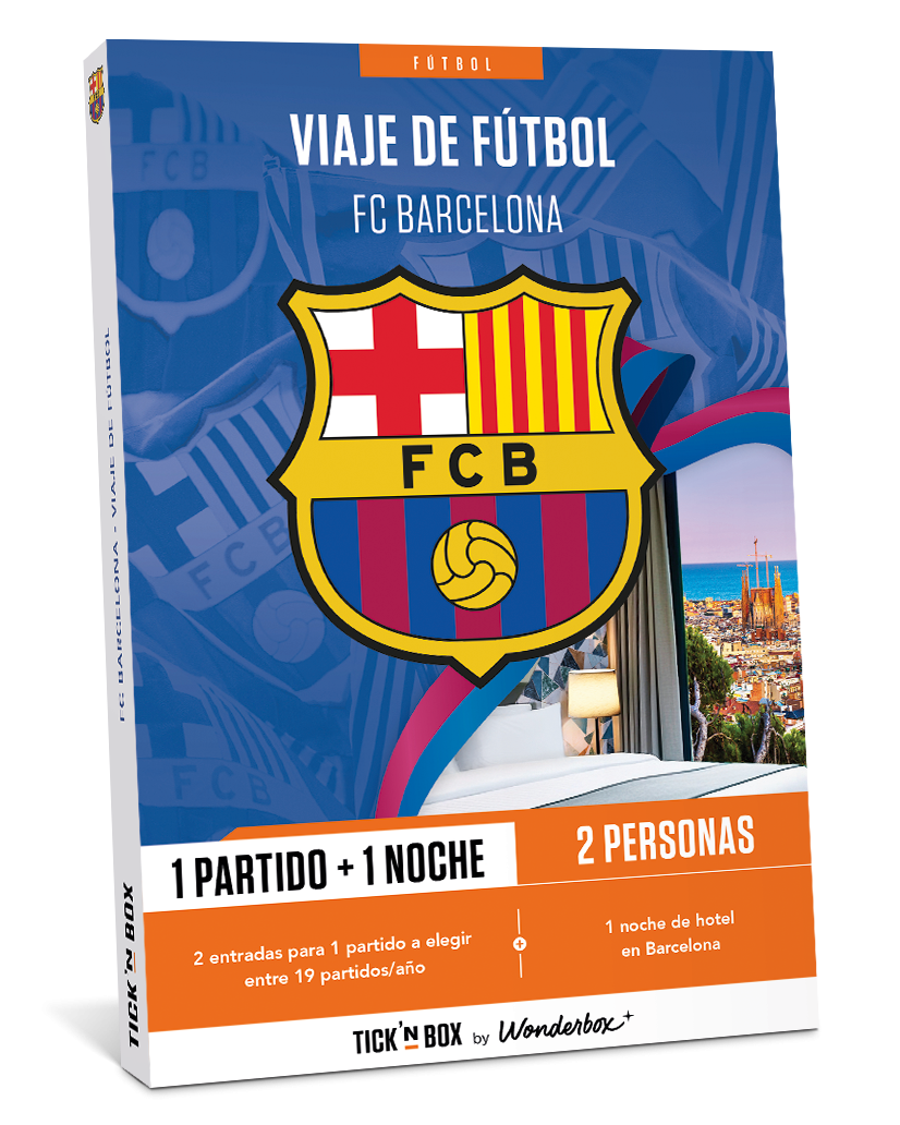 Cofre Regalo football FC Barcelone - Tick'nBox Football
