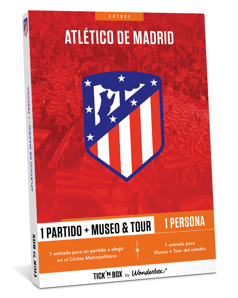 Cofre regalo - Atletico de Madrid - Tick'nBox - Wonderbox