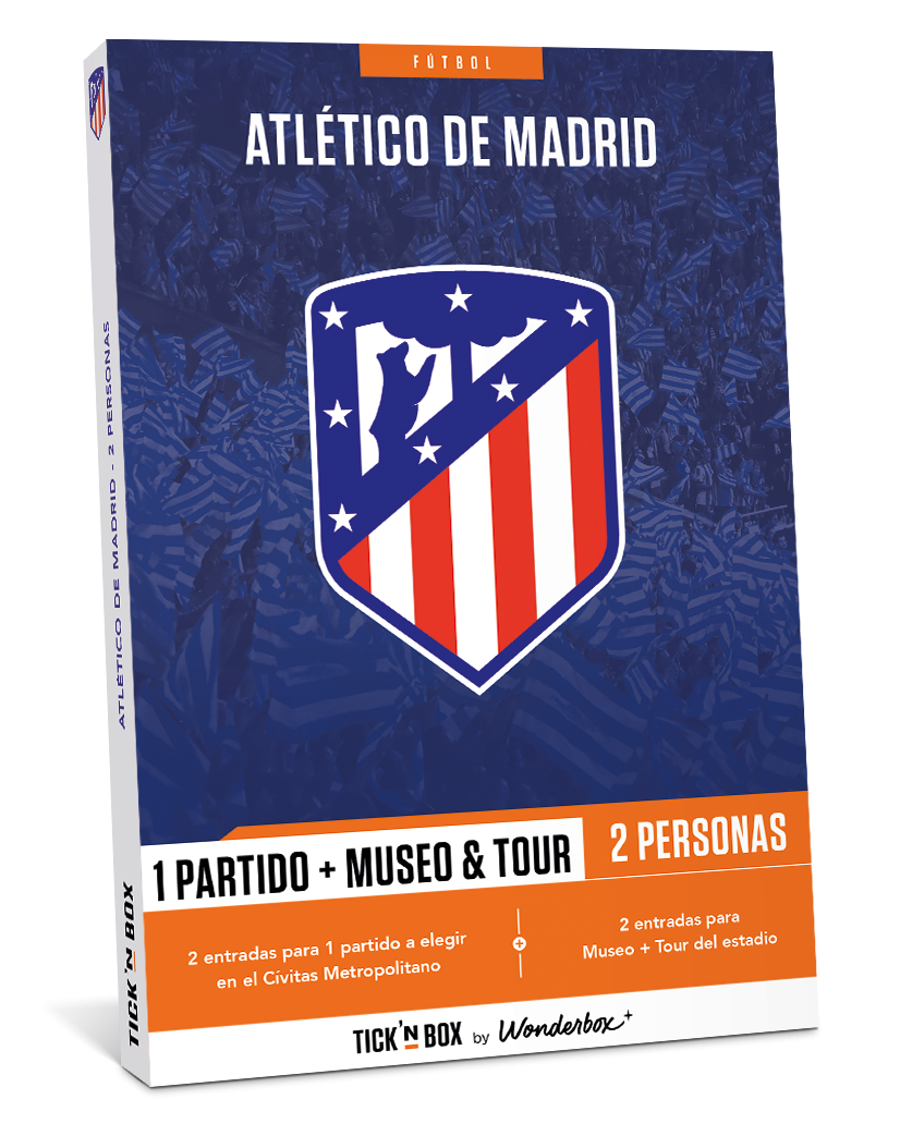 Cofre regalo - Atletico de Madrid - Tick'nBox - Wonderbox