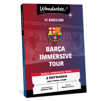 Cofre Regalo FC Barcelona - Immersive Tour en Duo  | Wonderbox Connect