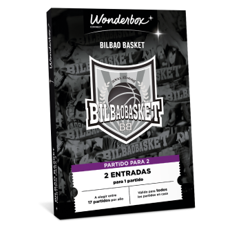 Cofre Regalo Bilbao Basket - 1 Partido en Duo | Wonderbox Connect