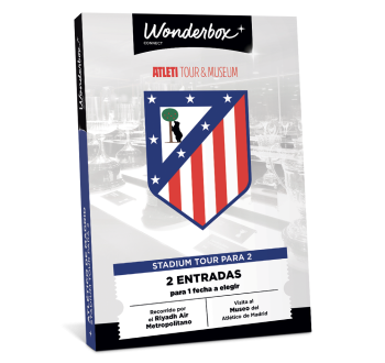 Cofre Regalo Atlético de Madrid - Museo y Tour en Duo | Wonderbox Connect