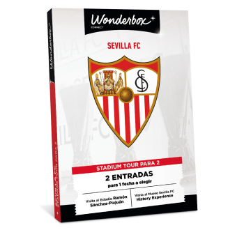 Cofre Regalo Sevilla FC - Stadium Tour en Duo | Wonderbox Connect