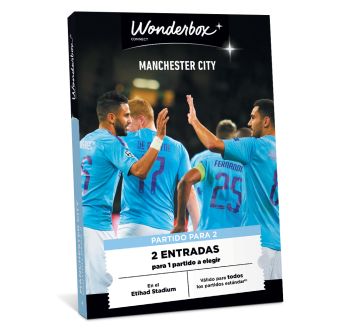 Cofre Regalo Manchester City - 1 Partido en Duo | Wonderbox Connect