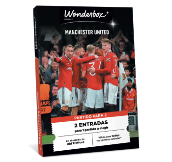 Cofre Regalo Manchester United - 1 Partido en Duo | Wonderbox Connect