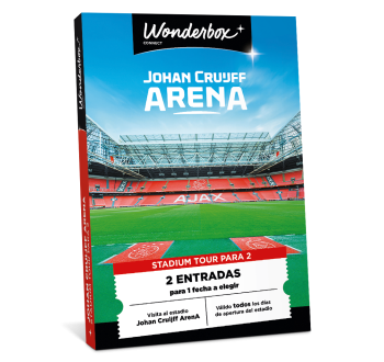 Cofre Regalo Johan Cruyff Arena - Stadium Tour en Duo | Wonderbox Connect