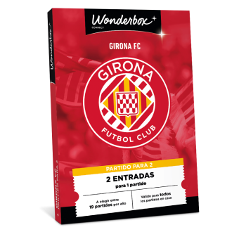 Cofre Regalo Girona FC - 1 Partido en Duo | Wonderbox Connect