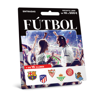 Tarjeta Regalo - 100% Fútbol | Wonderbox Connect