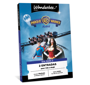 Cofre Regalo Parque Warner - 1 Día para 2 