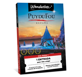 Cofre Regalo Puy du Fou España - 1 Día para 1 Adulto | Wonderbox Connect