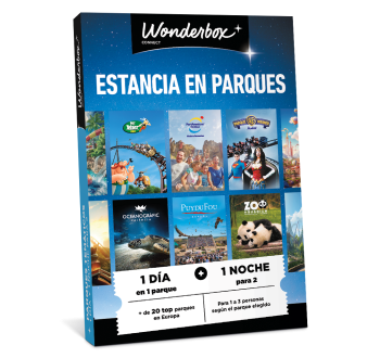 Cofre Regalo - Multi Parques con Estancia  | Wonderbox Connect