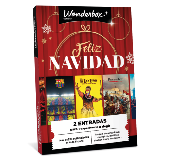  Cofre Regalo - Feliz Navidad | Wonderbox Connect