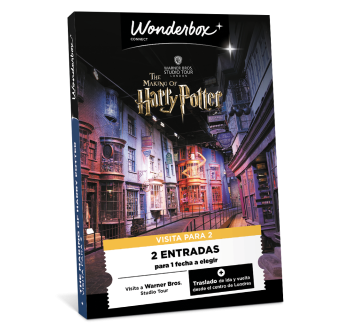 Cofre Regalo Harry Potter Studio  - Studio Tour en Duo | Wonderbox Connect