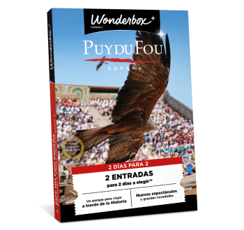 Cofre Regalo Puy du Fou España - 2 Días para 2 | Wonderbox Connect