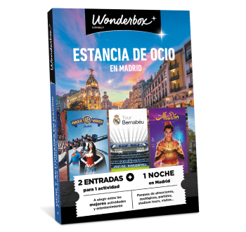 Cofre Regalo 100% Madrid - Estancia y Actividad en Madrid | Wonderbox Connect