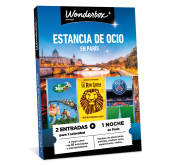 Cofre Regalo 100% París - Estancia y Actividad en París | Wonderbox Connect