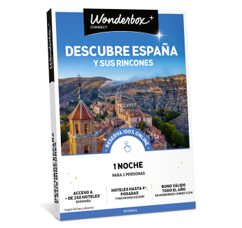 Cofre Regalo Descubre España Y Sus Rincones  - 1 Noche Para 2 | Wonderbox Connect