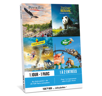 Coffret Cadeau Multi Parcs - Journée en Duo