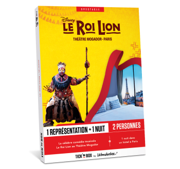 Coffret Cadeau Le Roi Lion  - Séjour en Duo