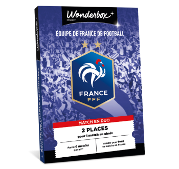 Coffret Cadeau Équipe de France - Match en Duo | Wonderbox Connect