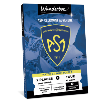 Coffret cadeau ASM Clermont Expérience