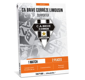 Coffret Cadeau CA Brive  - Match en Duo