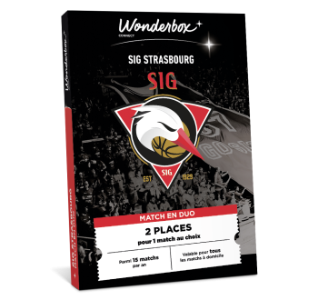 Coffret Cadeau SIG Strasbourg - Match en Duo | Wonderbox Connect