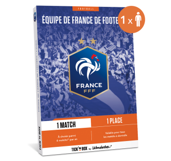 Coffret Cadeau Équipe de France de Football - Match Solo