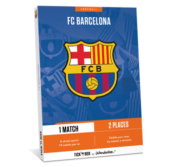 Coffret Cadeau FC Barcelone - Match en Duo