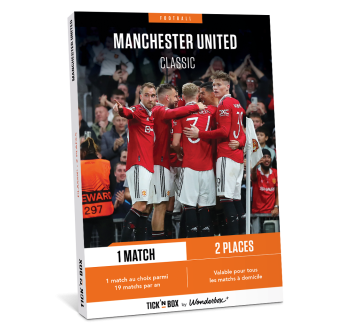 Coffret Cadeau Manchester United - Match en Duo